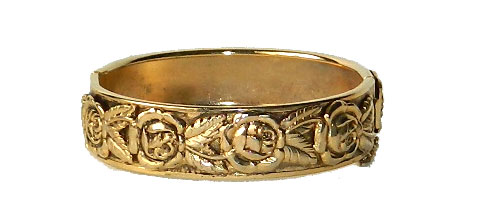 gold bangle bracelet