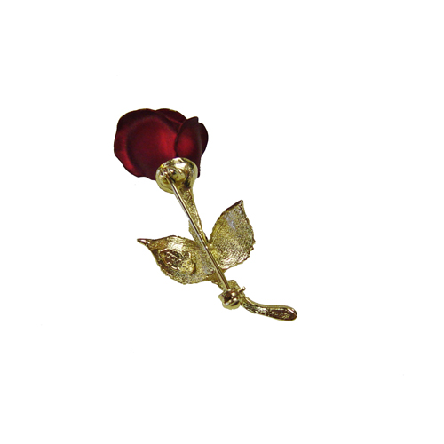 Vintage rose brooch
