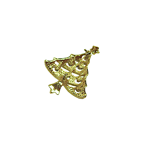 Christmas tree brooch
