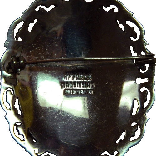 Siam silver brooch