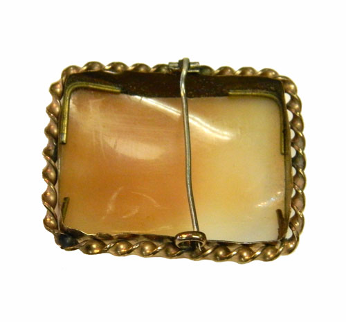 Victorian cameo brooch