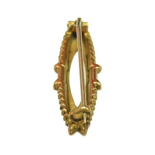 Victorian gold filled bar pin