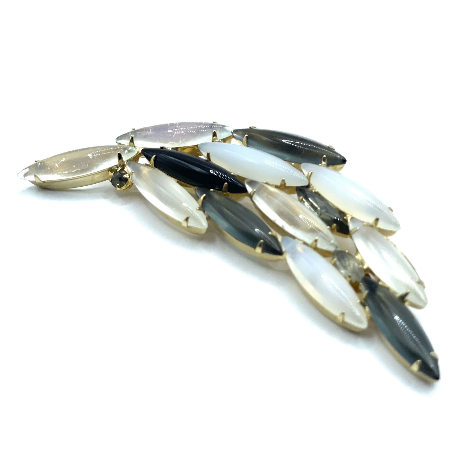 Rhinestone brooch by Paris