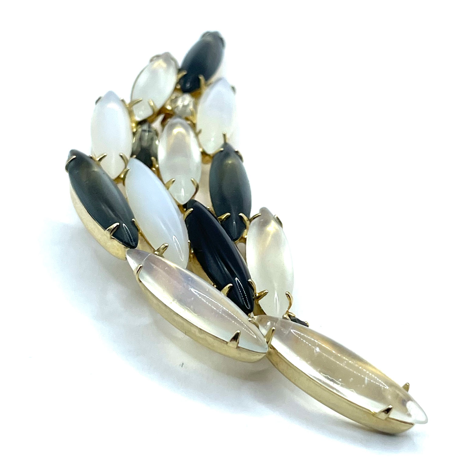 Paris cabochon brooch 
