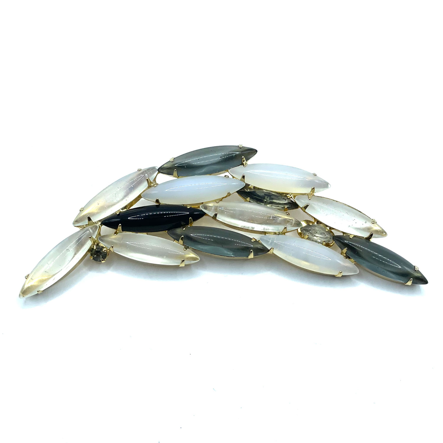 Paris cabochon brooch 