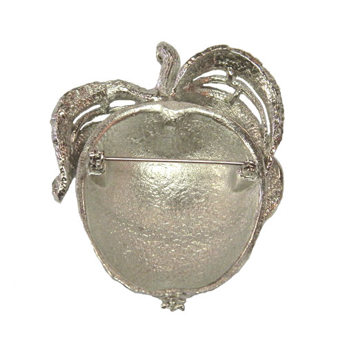 Sarah Coventry apple brooch