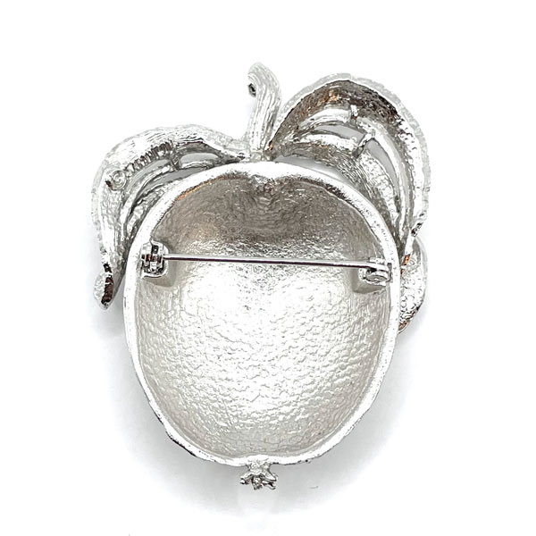 Sarah Coventry apple brooch