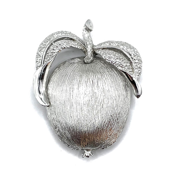 Sarah Coventry apple brooch