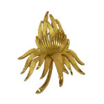 vintage Trifari flower brooch