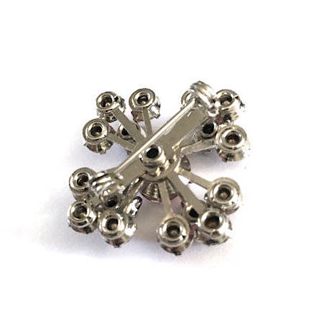 snowflake brooch
