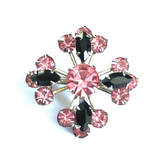 snowflake brooch