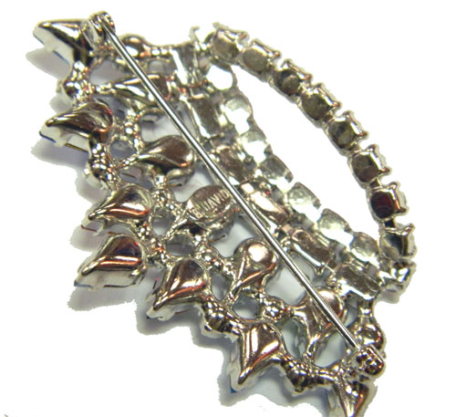 1950's B David rhinestone crown