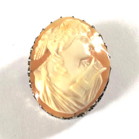 antique cameo brooch