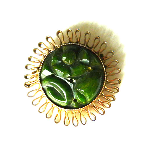 bakelite brooch