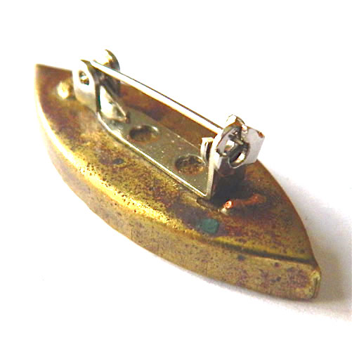 1920's Italian micro mosaic brooch