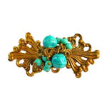 1930's Miriam Haskell brooch