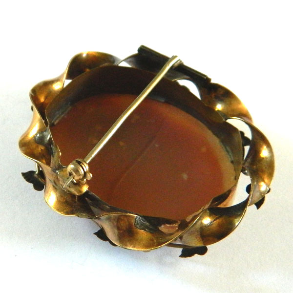 Antique cameo brooch