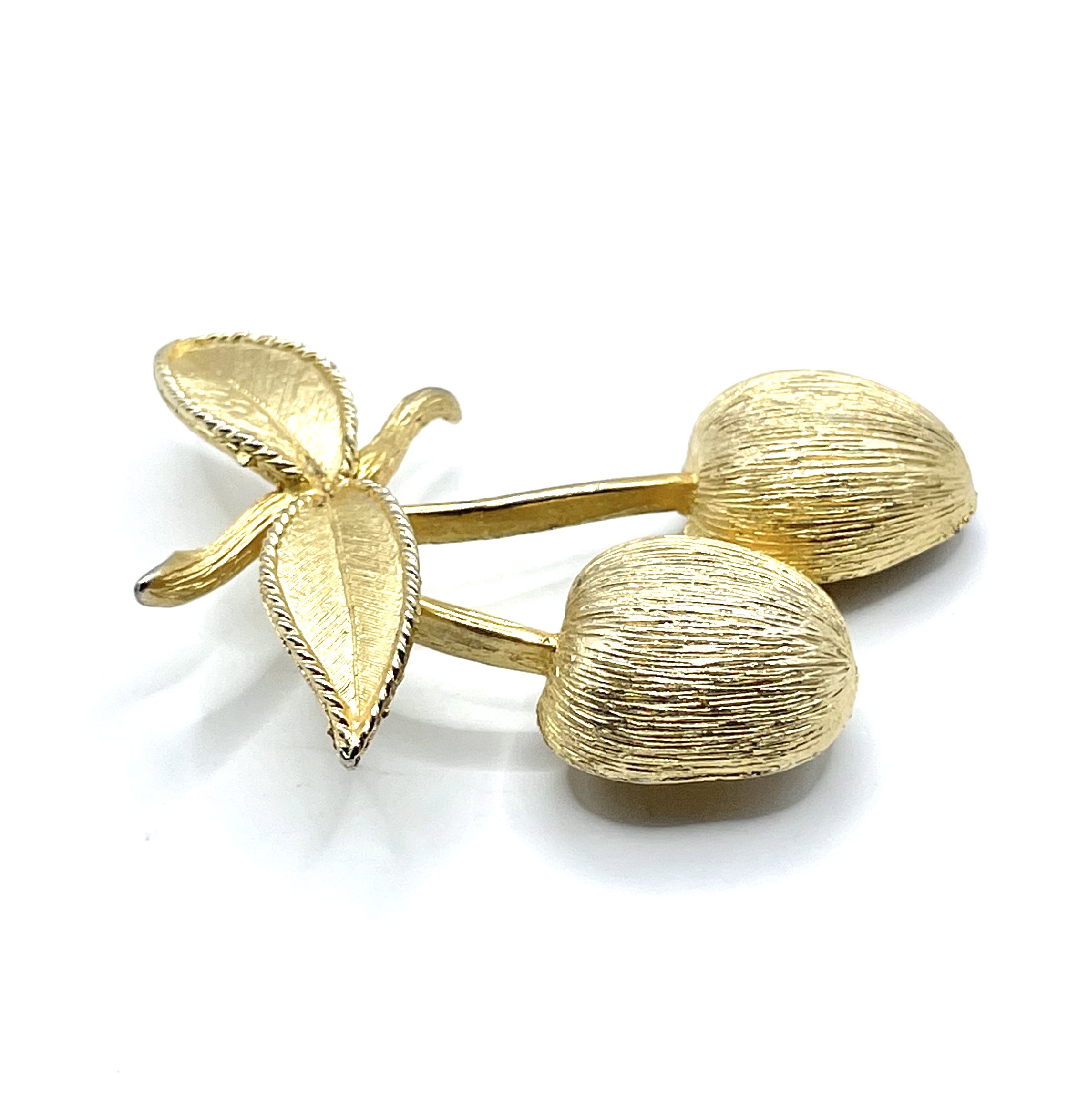 Sarah Coventry cherry brooch