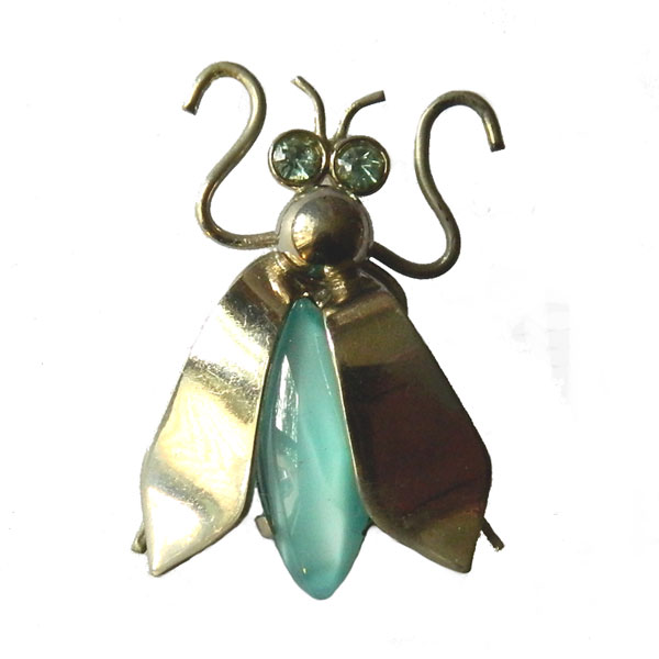 Vintage insect brooch