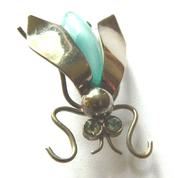 Vintage bug brooch