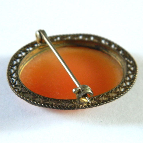 Antique cameo brooch