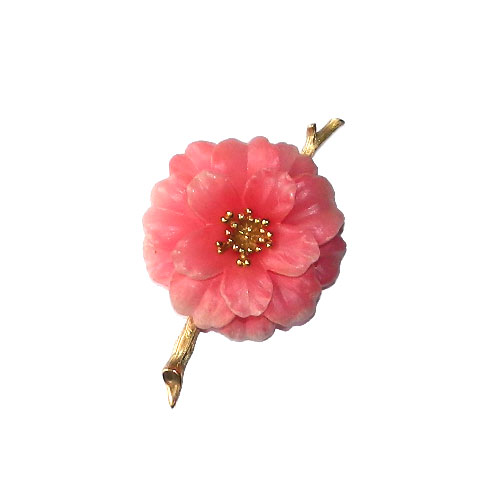 Trifari flower brooch