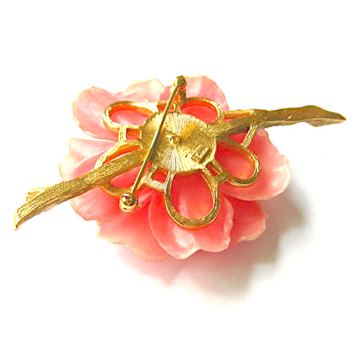 Trifari flower brooch