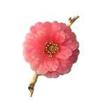 Trifari flower brooch