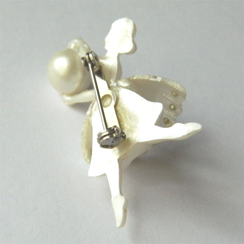 1950's rhinestone brooch