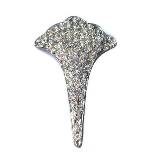 1930's art deco rhinestone brooch