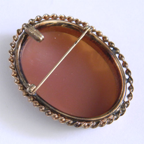 antique cameo brooch