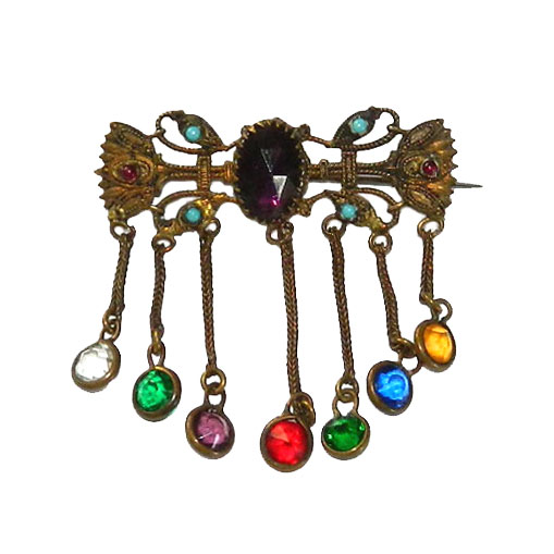 Victorian bar pin