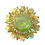 Juliana rhinestone brooch