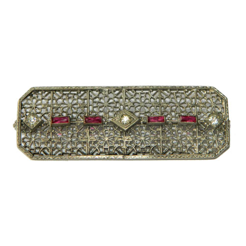 1920's art deco brooch