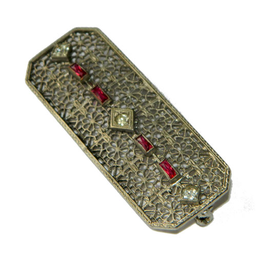 1920's art deco brooch