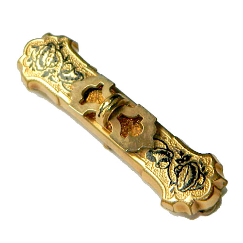 Victorian gold filled bar pin