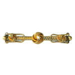 Antique bar pin
