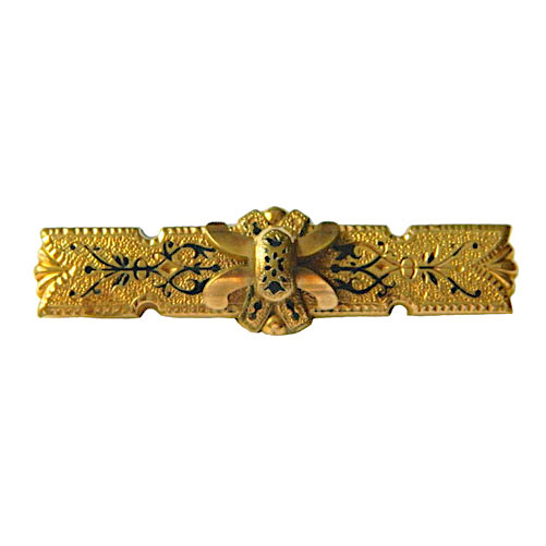 Victorian gold filled bar pin