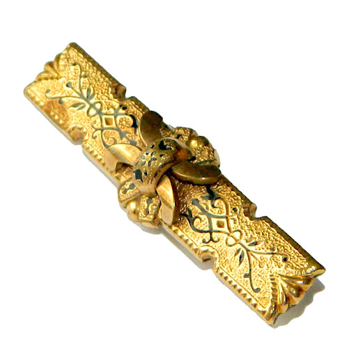 Victorian gold filled bar pin