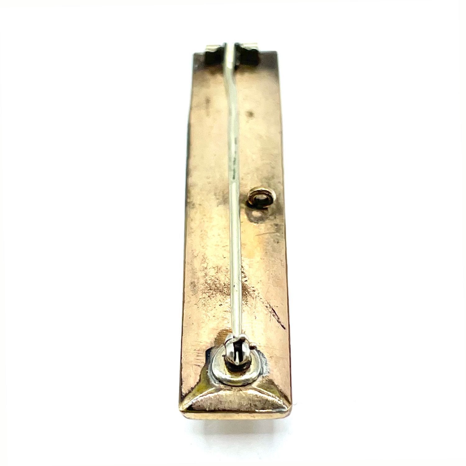 Edwardian watch hanger brooch