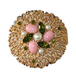 Sarah Coventry rhinestone brooch