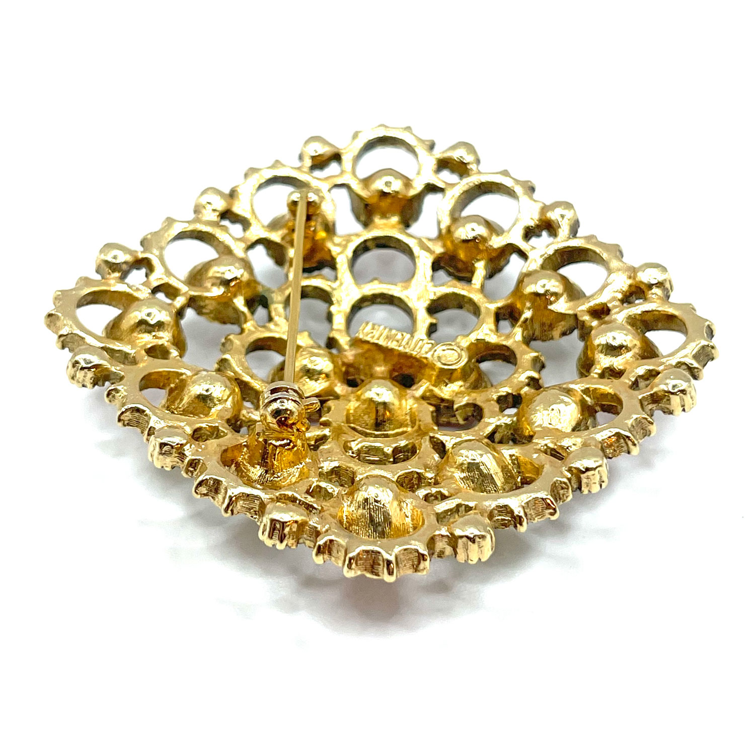Sarah Coventry rhinestone brooch