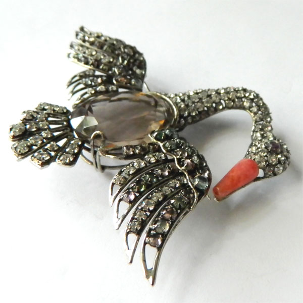Iradj Moini bird brooch