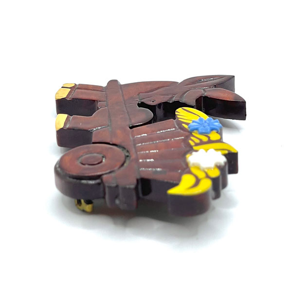 Califonia Redwood souvenir brooch