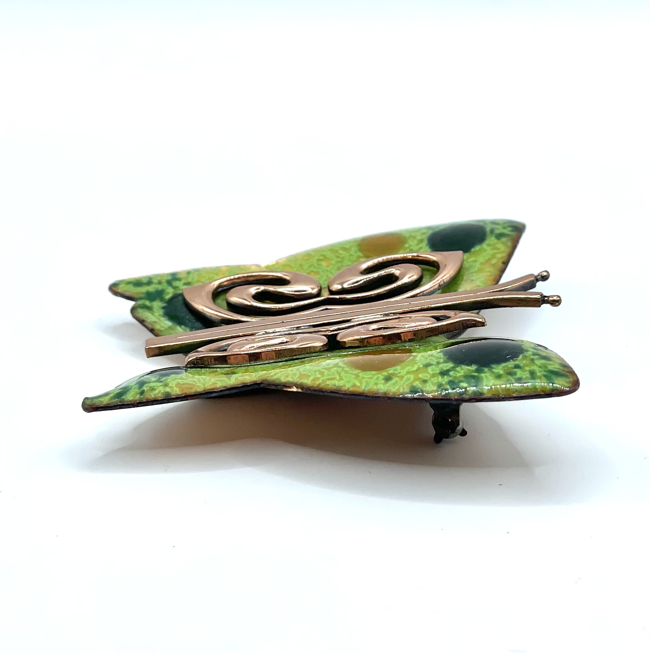 Matisse copper butterfly brooch