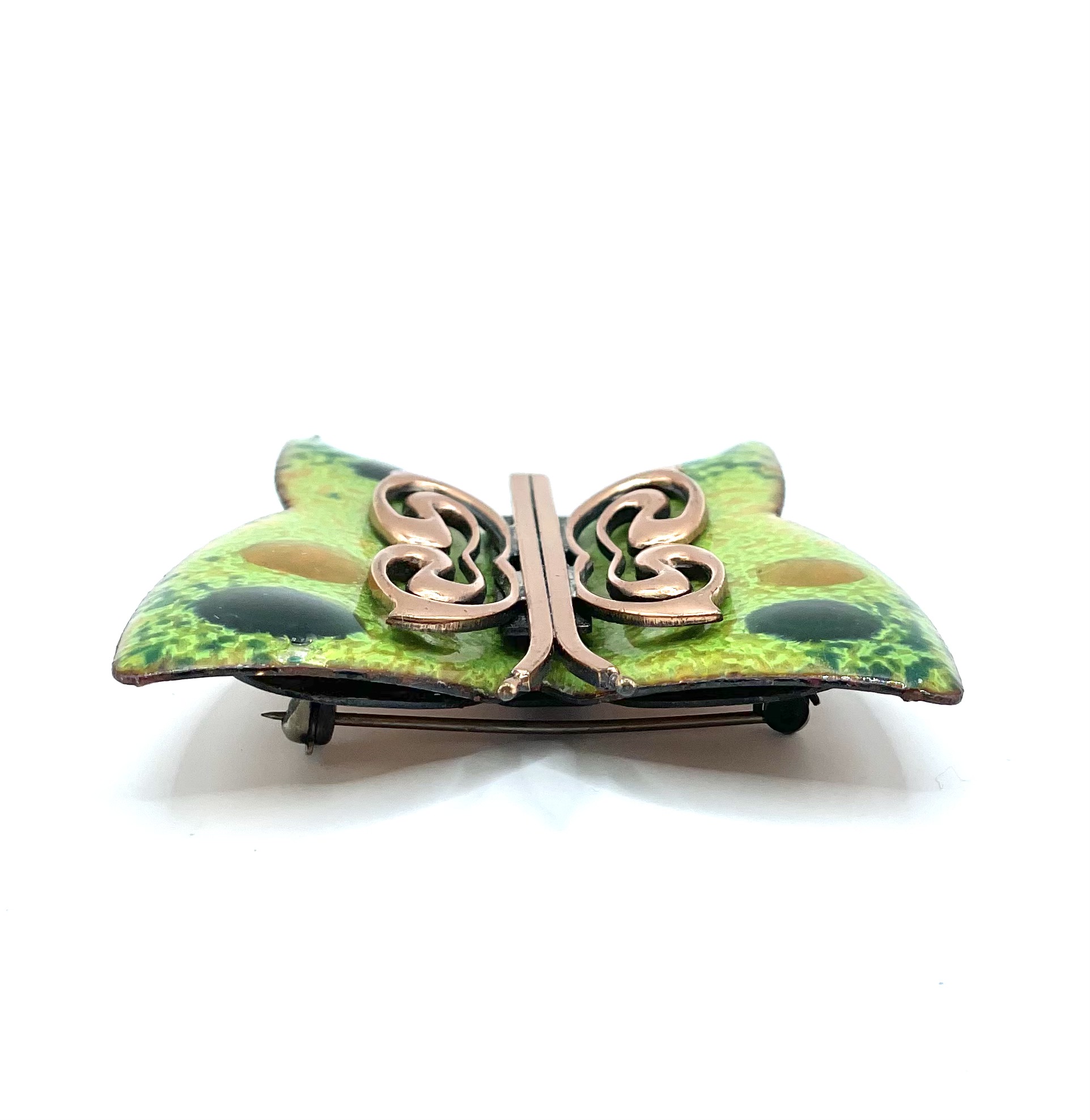 Matisse copper butterfly brooch