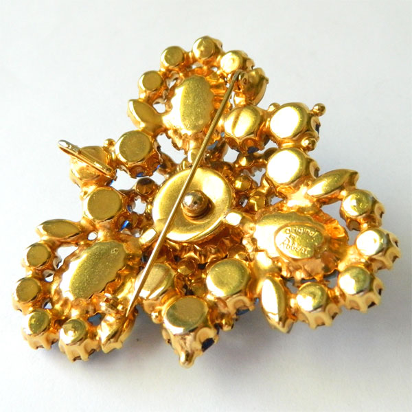 1950's Robért rhinestone brooch