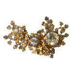 Miriam Haskell rhinestone brooch