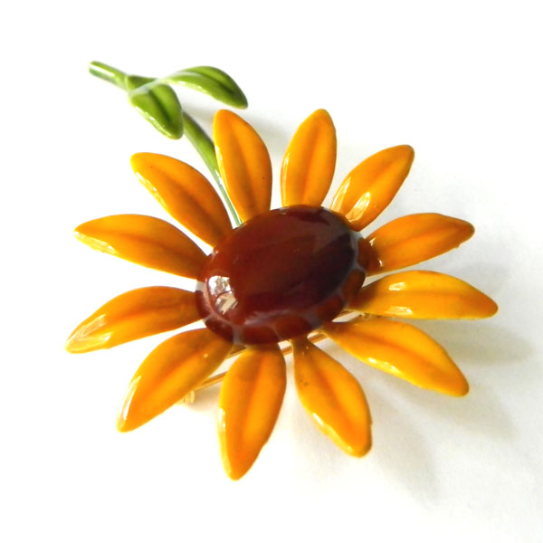 Original by Robert flower brooch