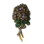 Iradj Moini flower brooch